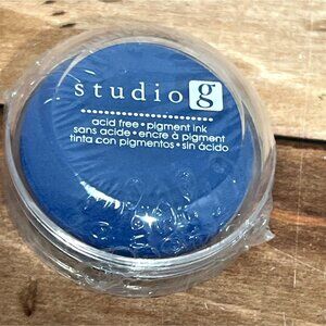 Studio G Acid-Free Pigment Ink Pad BLUE VP0027 1083482 HAMPTON ART